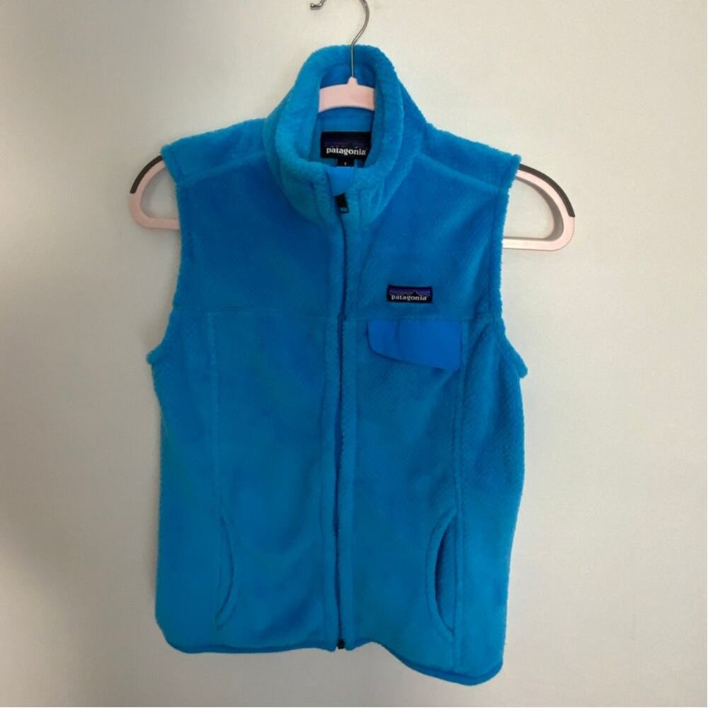 Patagonia Polartec Retool‎ Vest Oasis Blue Women's size small